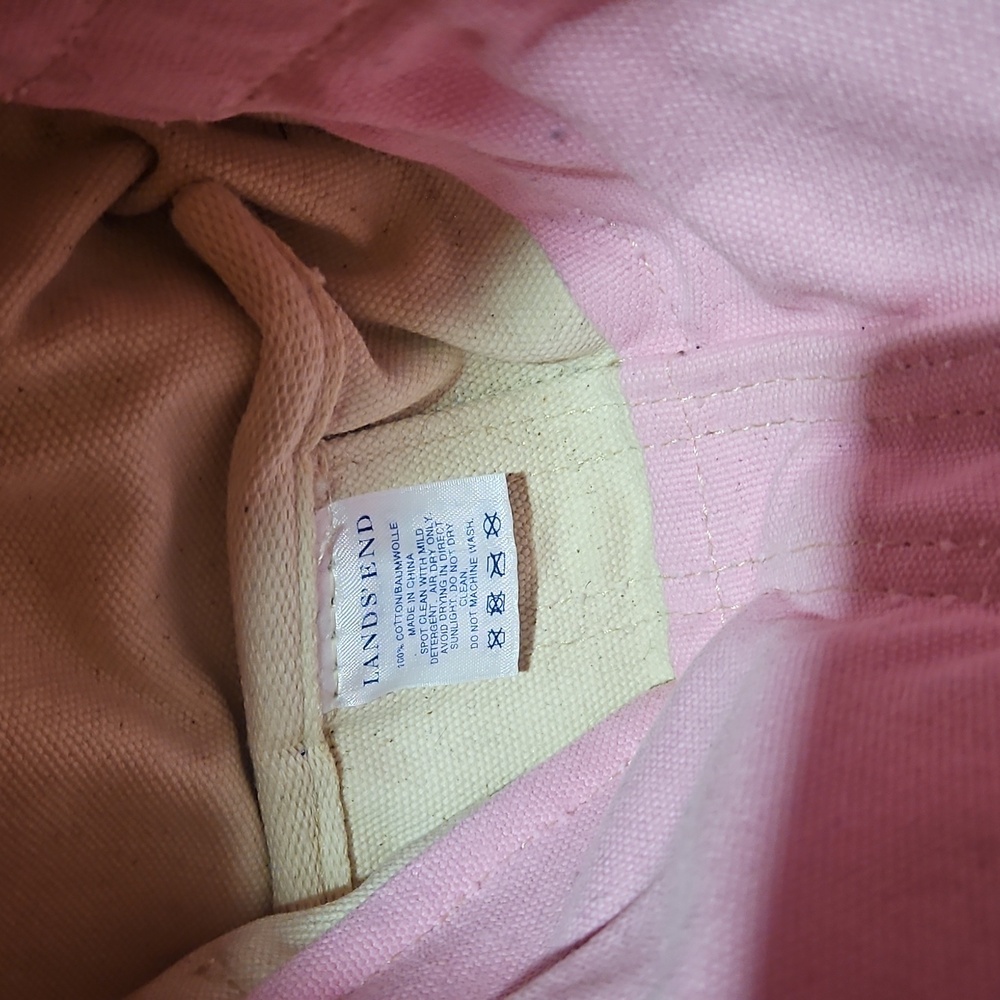 Lands' End canvas double handle tote - Picture 9 of 11